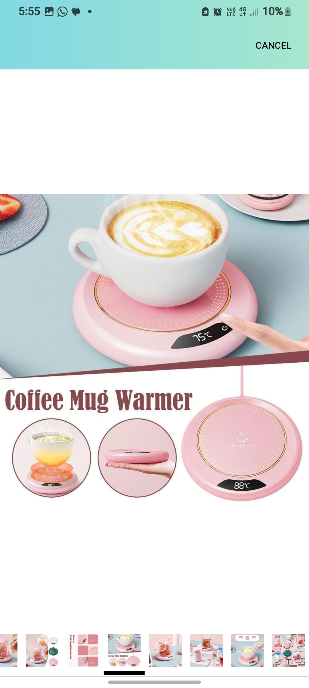 Coffee Cup warmer